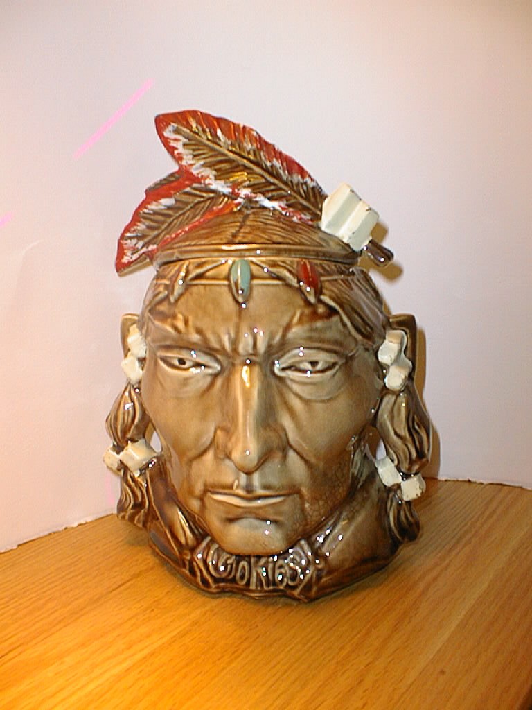 Indian Cookie Jar by McCoy