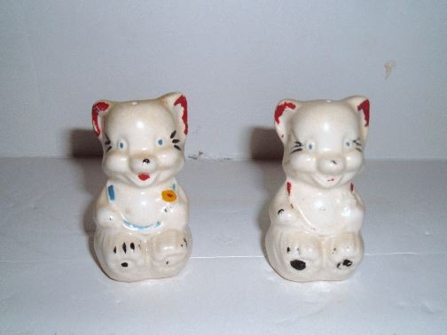  Polka Dot Bear Salt & Pepper Shakers