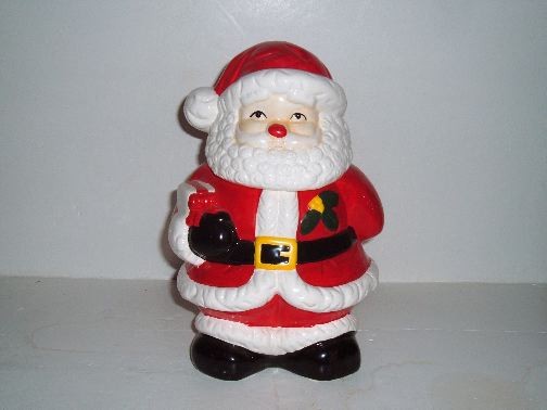 SANTA Cookie Jar.