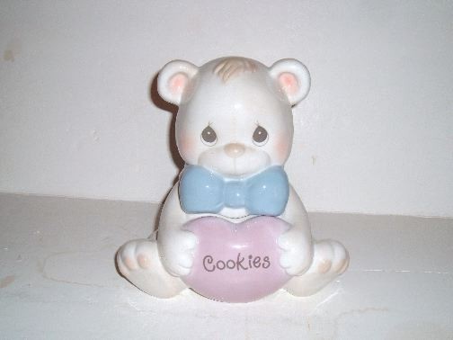 PRECIOUS MOMENTS BEAR Cookie Jar