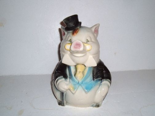 FORMAL PIG Cookie Jar by Brush