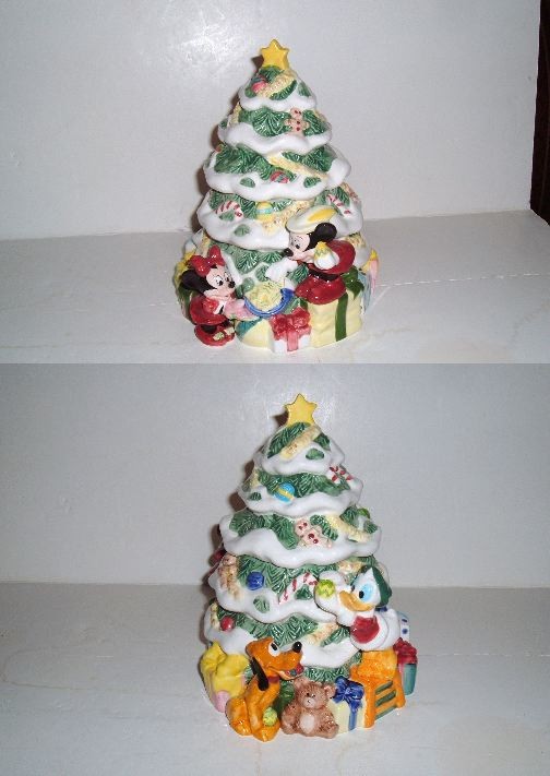 CHRISTMAS TREE Cookie Jar by Disney