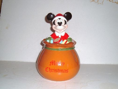 MICKEY TOY SACK Cookie Jar