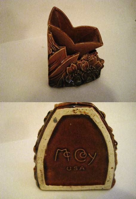 McCOY -  Book Ends Flower Planter