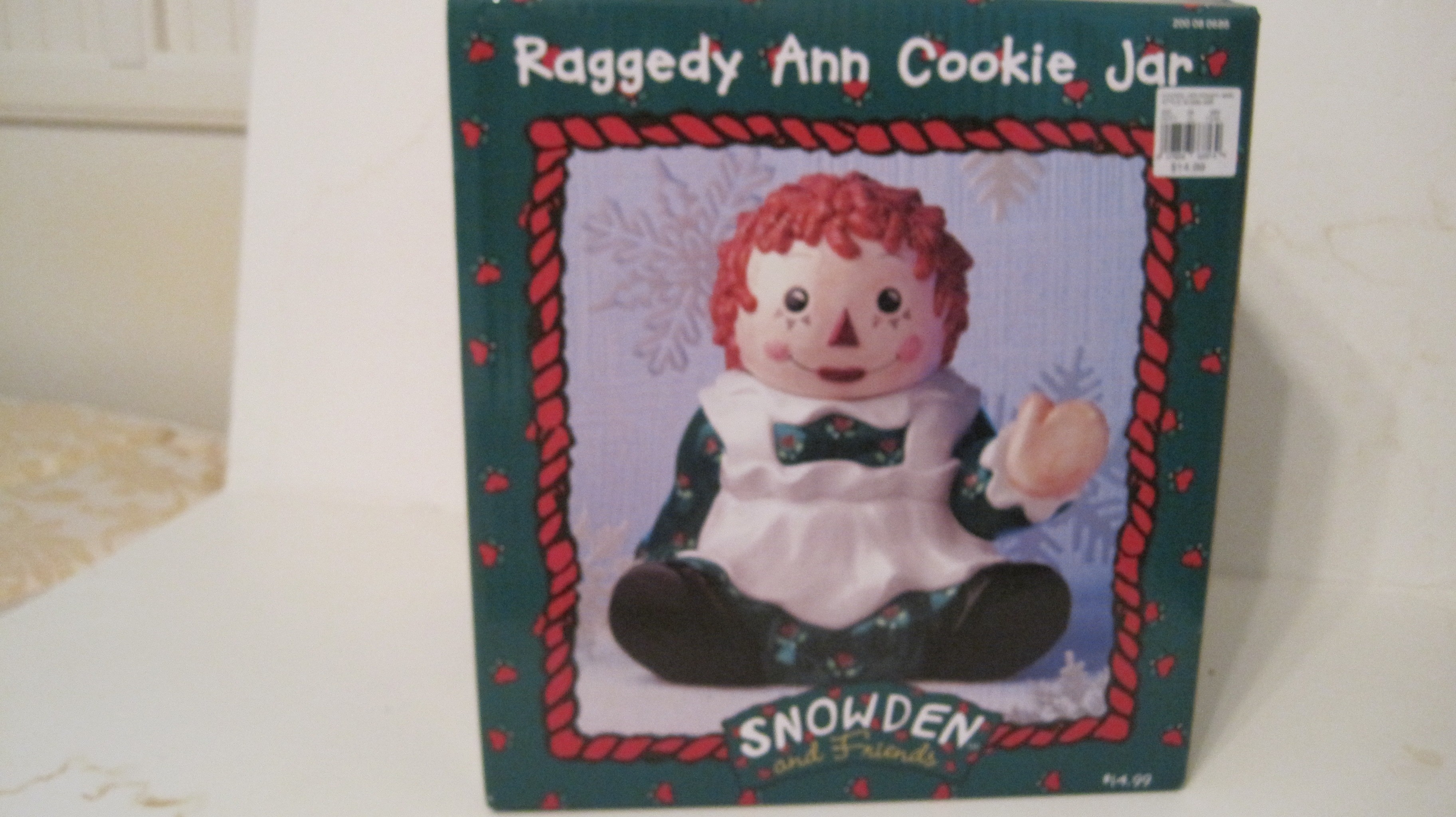 SNOWDEN - Raggedy Ann Cookie Jar