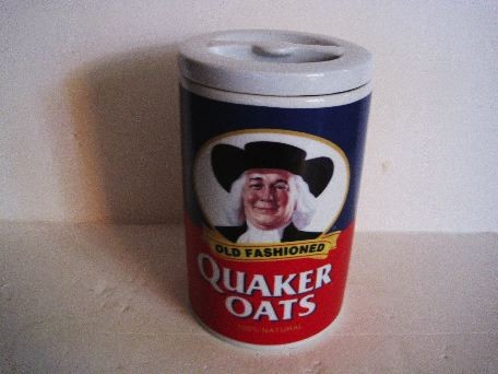 QUAKER OATS Cookie Jar 