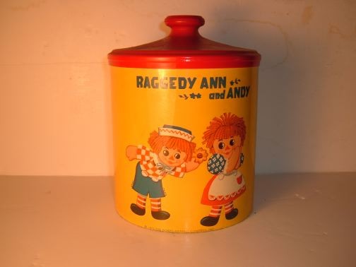 BOBBS MERRILL - Raggey Ann and Andy Cookie Jar