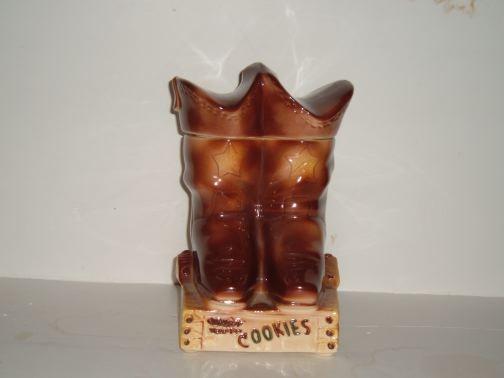  Cowboy Boots cookie jar