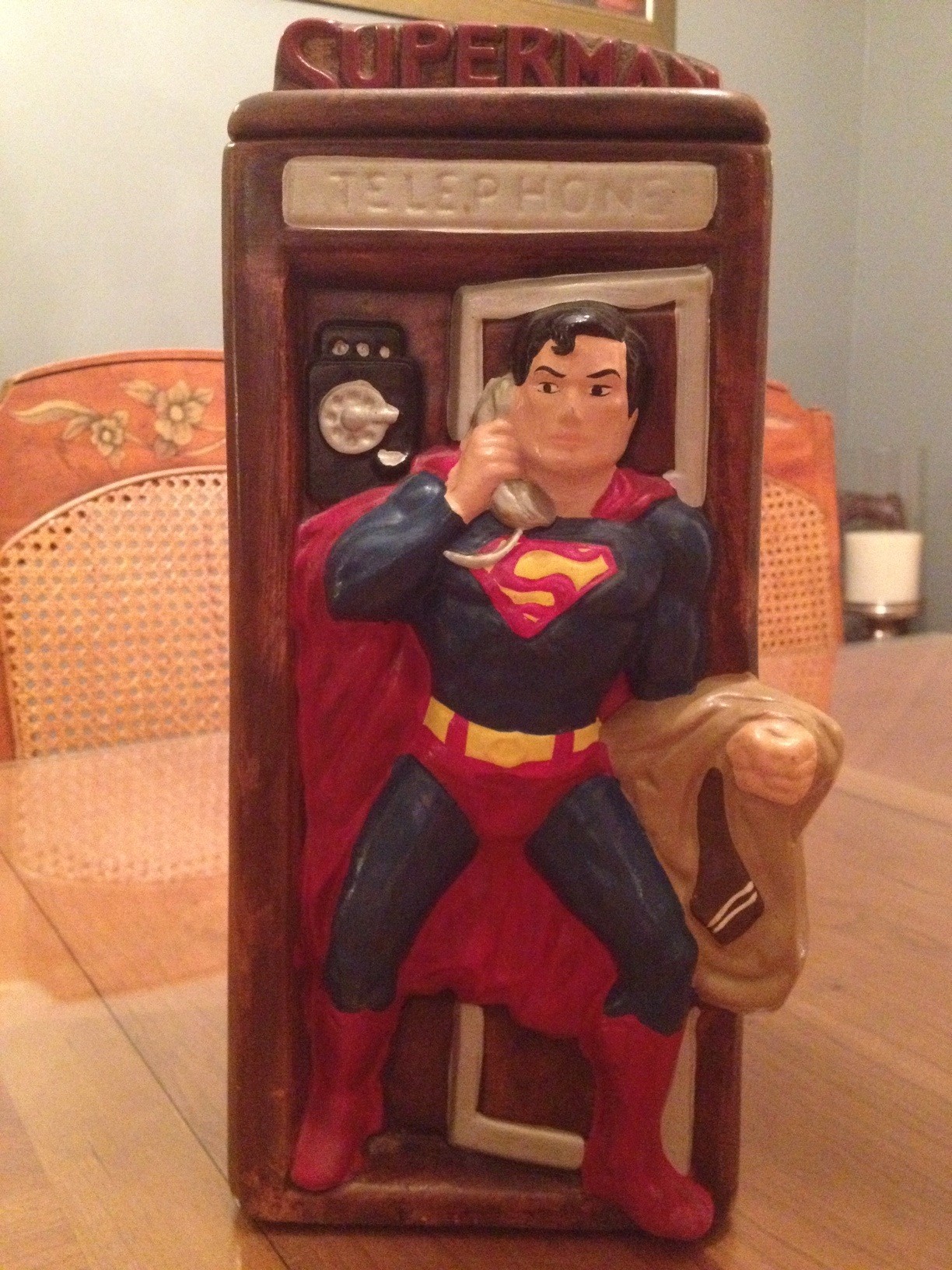 California Originals - Superman Cookie Jar. 