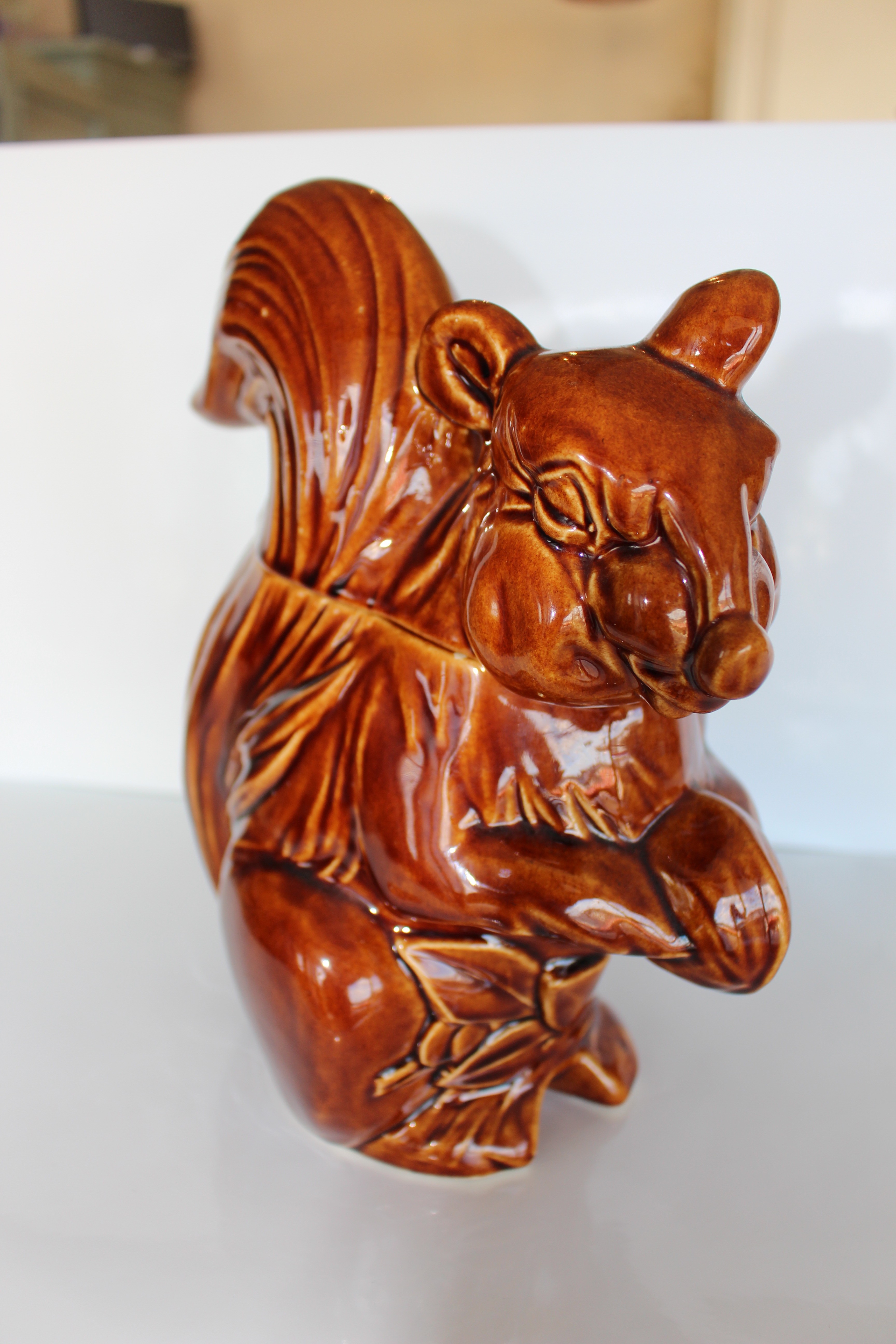  RARE*   McCoy Fox Squirrel Cookie Jar