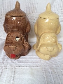 McCoy Thinking Puppy Cookie Jars