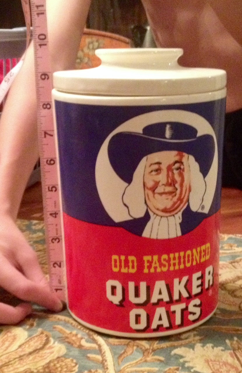 McCOY - Quaker Oats cookie jar