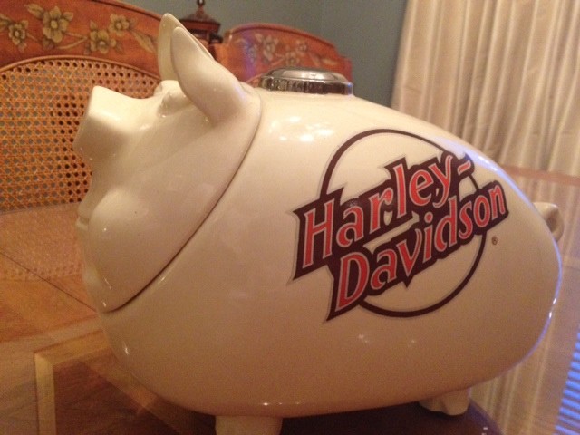 McCoy Harley Hog Cookie Jar