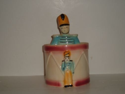 Drum Major cookie jar by Shawnee. 