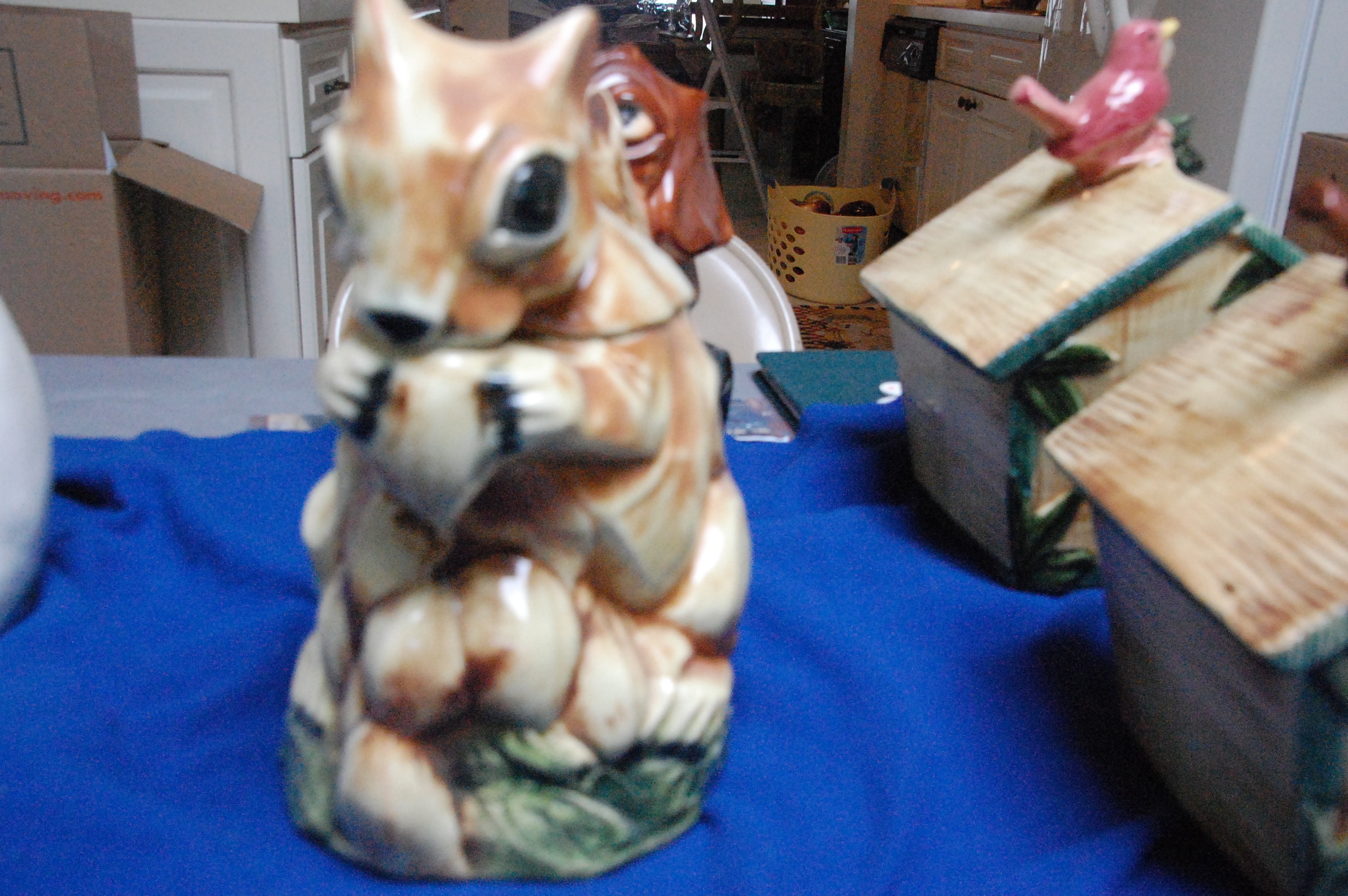 Chipmonk cookie jar