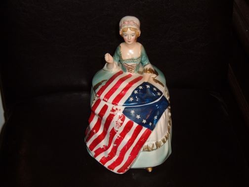 ENESCO - Betsy Ross Cookie Jar