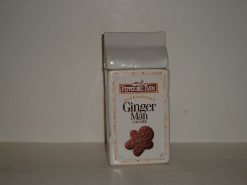 Pepperidge Farms Cookie Bag-Ginger Man Cookie Jar