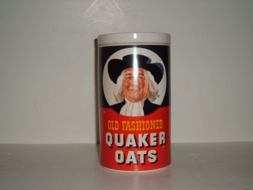 Quaker Oats cookie jar