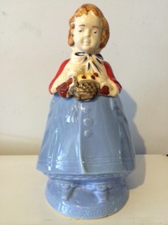 Red Riding Hood Cookie Jar by Pottery Guild