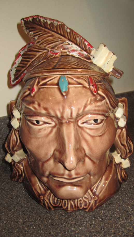 McCoy Indian Head Cookie Jar