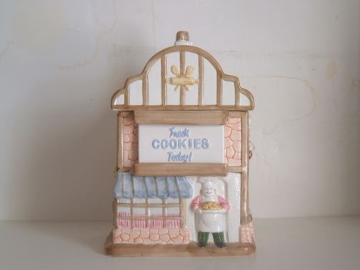 FITZ & FLOYD - The Cookie Factory Cookie Jar