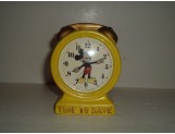 Mickey Mouse Clock Bank "Time To Save" 