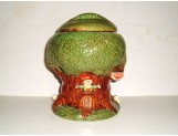 Keebler Elf in Tree Cookie Jar 