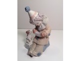 LLADRO PIERROT WITH CONCERTINA  NUMBER 5279