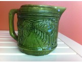 RARE -" Woodland Green" Pitcher "Cusick" signed