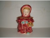 BRUSH - Red Riding Hood (Gold Trim) Cookie Jar