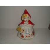 HULL - Little Red Riding Hood Open Basket Cookie Jar