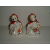 HULL - Little Red Riding Hood Salt and Pepper Shakers (Small)