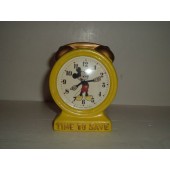 Mickey Mouse Clock Bank "Time To Save" 