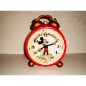 Mickey Mouse Cookie Time Clock Cookie Jar 