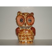 SHAWNEE - Owl w/Gold trim cookie jar