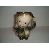 BRUSH - Peter Pan Mug with gold trim