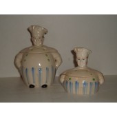 JAPAN - Cream of Wheat White Cookie Jar 