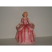 MISC/UNKNOWN - Graceful Lady in PInk cookie jar