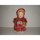 BRUSH - Red Riding Hood (Gold Trim) Cookie Jar