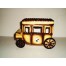 MISC-UNKNOWN - Brown and Tan Carriage/Car Cookie Jar