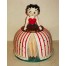 VANDOR - Betty Boop Holiday Cookie Jar. circa 1994. From a private collection the jar is in MINT Condition in the original Box. 