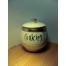 McCoy - White with Gold Trim Cookie Jar