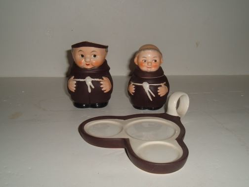 GOEBEL - Friar Serving Tray w/Pitcher, Mustard Cup and Spoon
