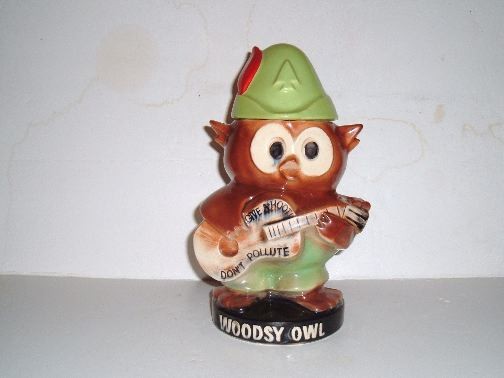 WOODSIE OWL Cookie Jar