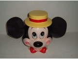  Mickey Mouse w/Leather Ears Cookie Jar