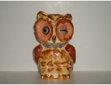 SHAWNEE - Owl w/Gold trim cookie jar